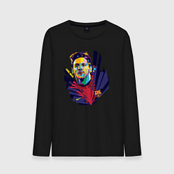 Мужской лонгслив Messi Art