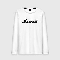 Мужской лонгслив Marshall logo