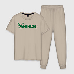Мужская пижама Shrek: Logo