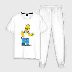 Мужская пижама Симпсоны: Гомер