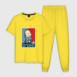 Мужская пижама D'oh Poster