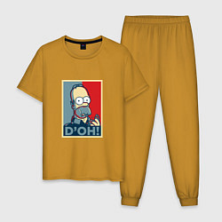 Мужская пижама D'oh Poster