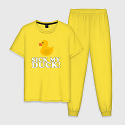 Мужская пижама Sick my duck!