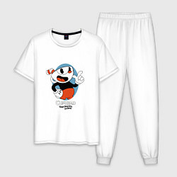 Мужская пижама Cuphead Mugman