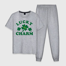 Мужская пижама Lucky charm - клевер