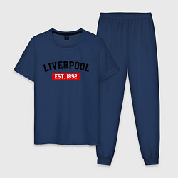 Мужская пижама FC Liverpool Est. 1892