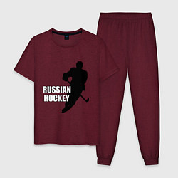 Мужская пижама Russian Red Hockey