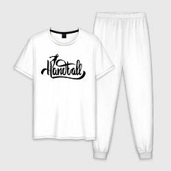 Мужская пижама Handball lettering