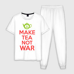 Мужская пижама Make tea not war