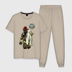 Мужская пижама Спасатель МЧС