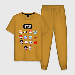 Мужская пижама BTS BT21