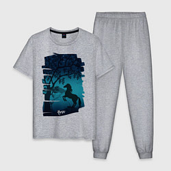 Мужская пижама Конь