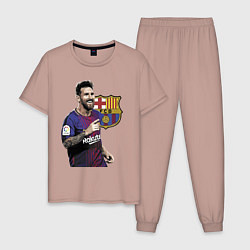 Мужская пижама Lionel Messi Barcelona Argentina