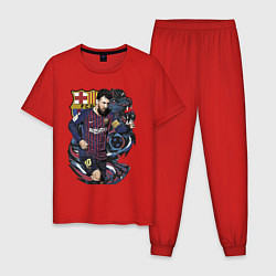 Мужская пижама Messi Barcelona Argentina Striker