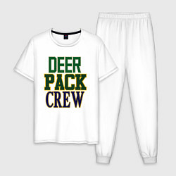 Мужская пижама Deer Pack Crew