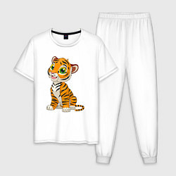 Мужская пижама Малыш Тигр