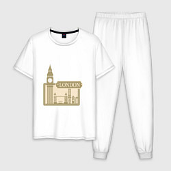 Мужская пижама Лондонский собор