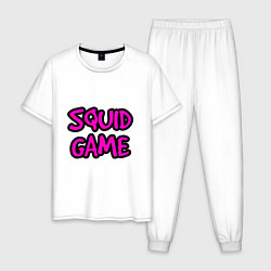 Мужская пижама Squid Game Pinker