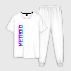 Мужская пижама Neon Logo Metroid Dread