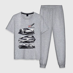 Мужская пижама Audi motorsport concept sketch