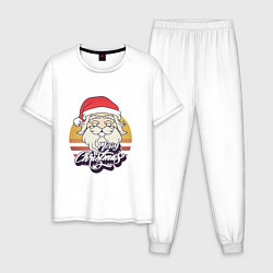 Мужская пижама Лого Дед Мороза