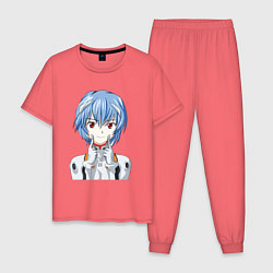 Мужская пижама Neon Genesis Evangelion Рей