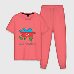 Мужская пижама Map Azerbaijan