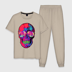 Мужская пижама Skull & bicycle