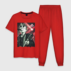 Пижама хлопковая мужская Gleb Samoylov Matrixx, цвет: красный