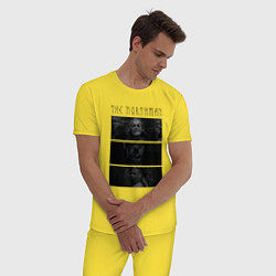 Пижама хлопковая мужская The Northman 2022, цвет: желтый — фото 2