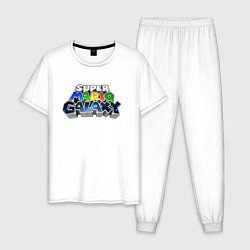 Мужская пижама Super Mario Galaxy logo