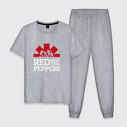 Мужская пижама RHCP Logo Red Hot Chili Peppers Logo