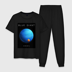 Мужская пижама Blue Giant Голубой Гигант Space collections
