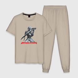 Мужская пижама Райден из Metal Gear Rising с мечом