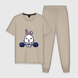 Мужская пижама Кролик атлет
