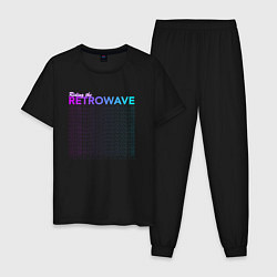 Мужская пижама Riding the retrowave