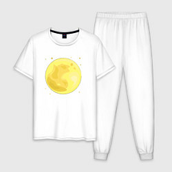 Мужская пижама Луна и звезды