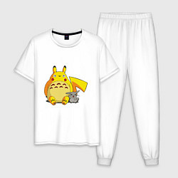 Мужская пижама Pika Totoro