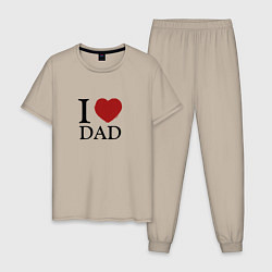 Мужская пижама I love dad