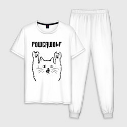 Мужская пижама Powerwolf - rock cat
