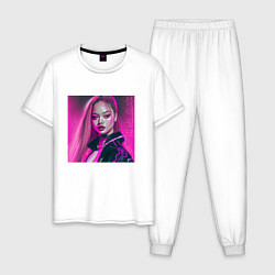 Мужская пижама Blackpink Lisa аниме рисунок