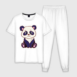 Мужская пижама Милашка панда