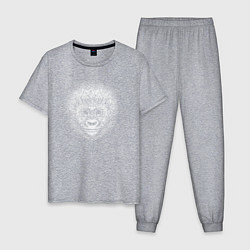 Мужская пижама Морда детеныша гориллы