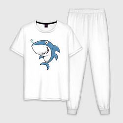 Мужская пижама Cute shark