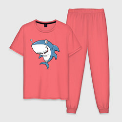 Мужская пижама Cute shark
