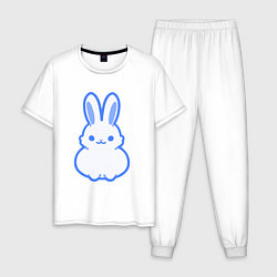 Мужская пижама White bunny