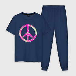 Мужская пижама Pink peace