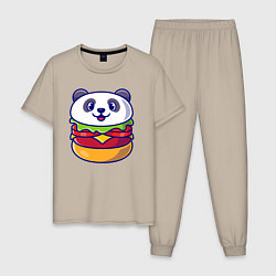 Мужская пижама Панда бургер