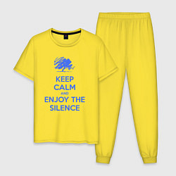 Мужская пижама Keep calm and enjoy the silence