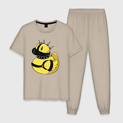 Мужская пижама Резиновый утенок в стиле панк